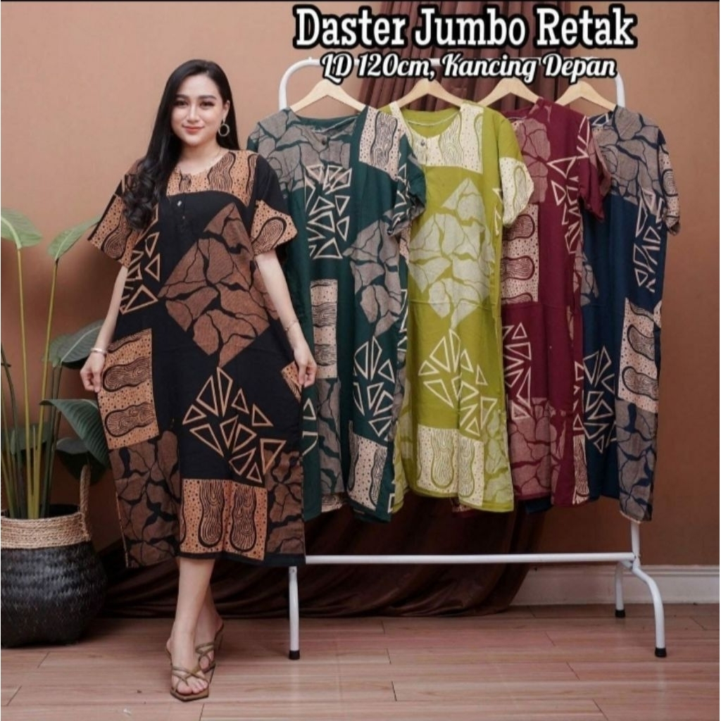 DASTER DRESS BATIK PEKALONGAN, DASTER WANITA
