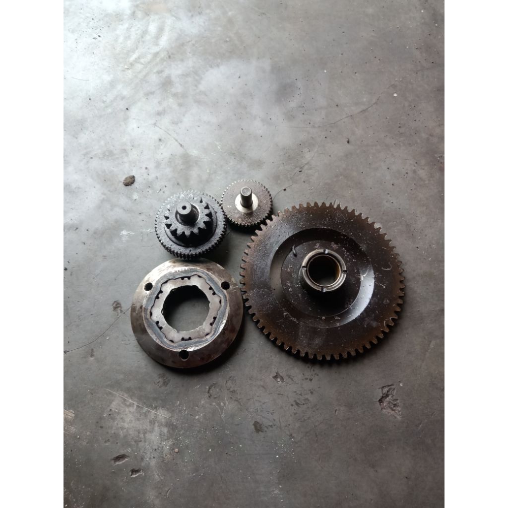 one way gear gigi penghubung stater kawasaki athlete blitz ksr kaze original