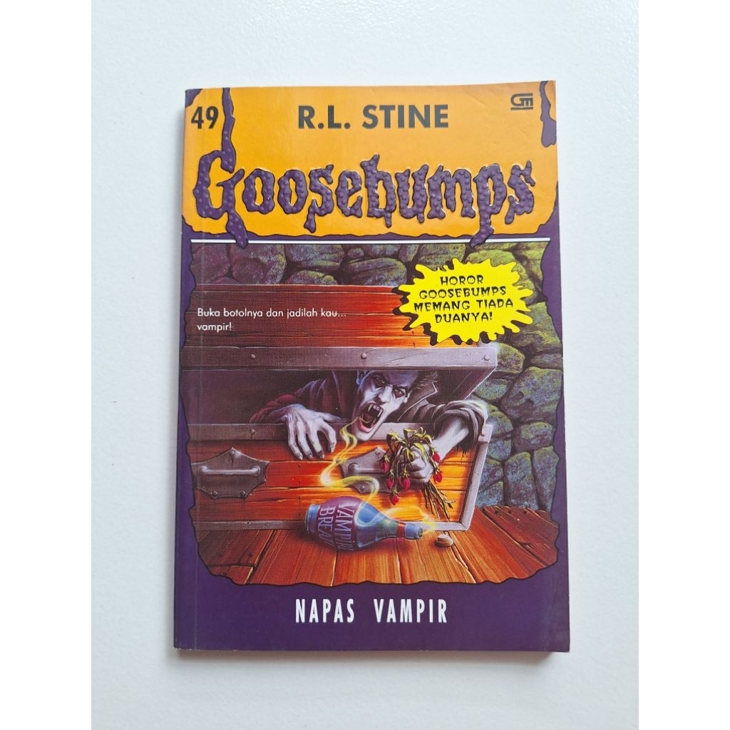 Goosebumps 49: Napas Vampir - R. L. Stine