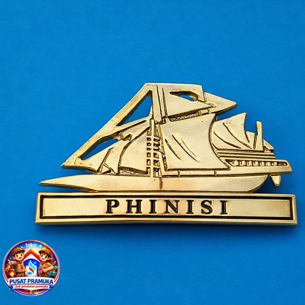 Pin phinisi peniti magnet premium