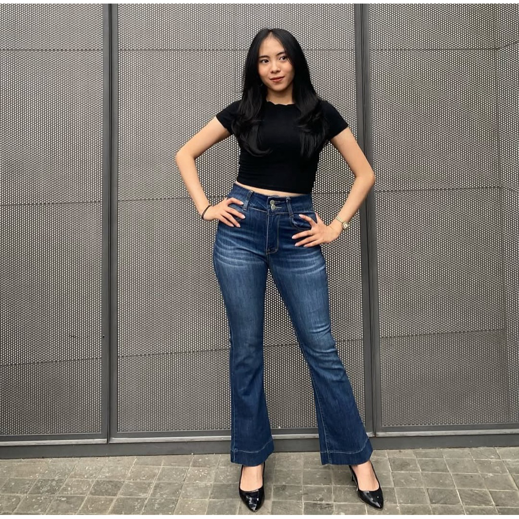 CUTBRAY JEANS LIPAT LEBAR /CELANA CUTBRAY WANITA LIPAT LEBAR