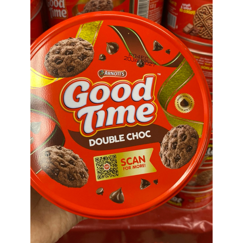 Good Time Cookies 133 gr 1 KARTON ISI 12 KALENG