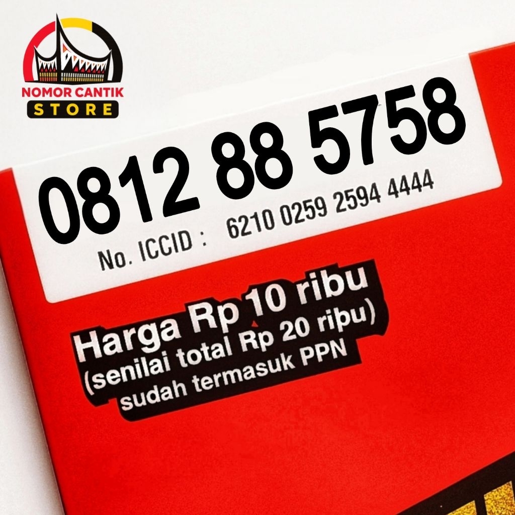 Nomor Cantik Telkomsel Simpati 10 Digit 88 5758