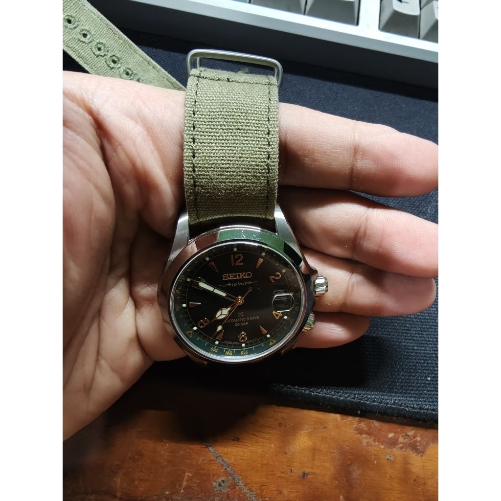 Seiko Prospex Alpinist SPB507 SPB507J1 Kondisi Second Jam Tangan Seiko Alpinist