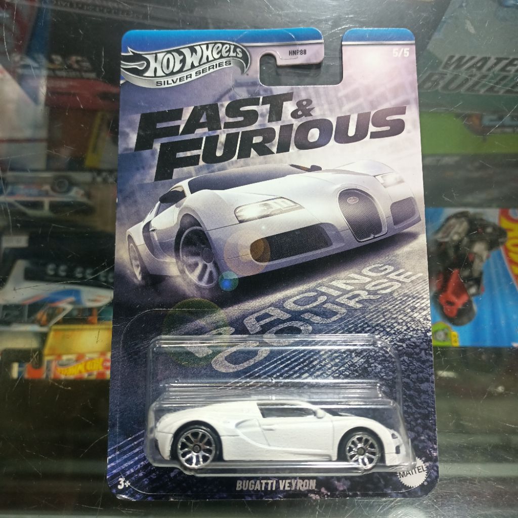 Hot Wheels Bugatti Veyron (bubble crack, anggap loose)
