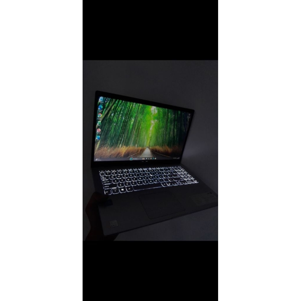 laptop asus ssd 256gb, keyboard menyala.