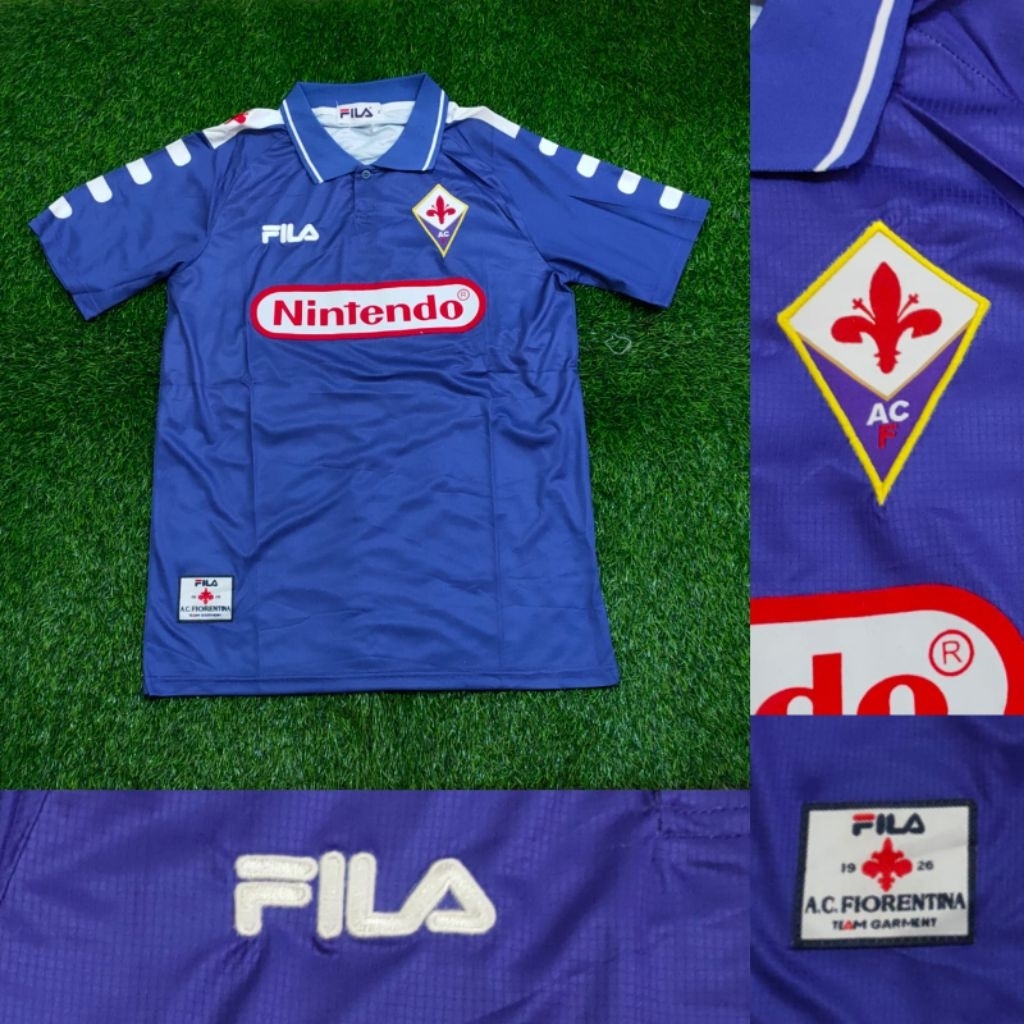 Jersey Retro fiorentina nintendo tahun 98/99
