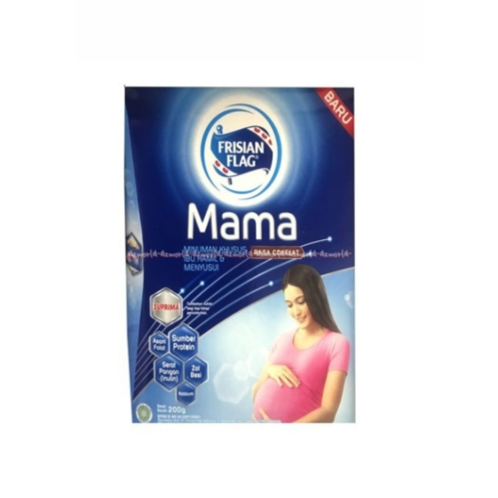 Frisian Flag Minuman Ibu Hamil Mama Cokelat Box 200 gr