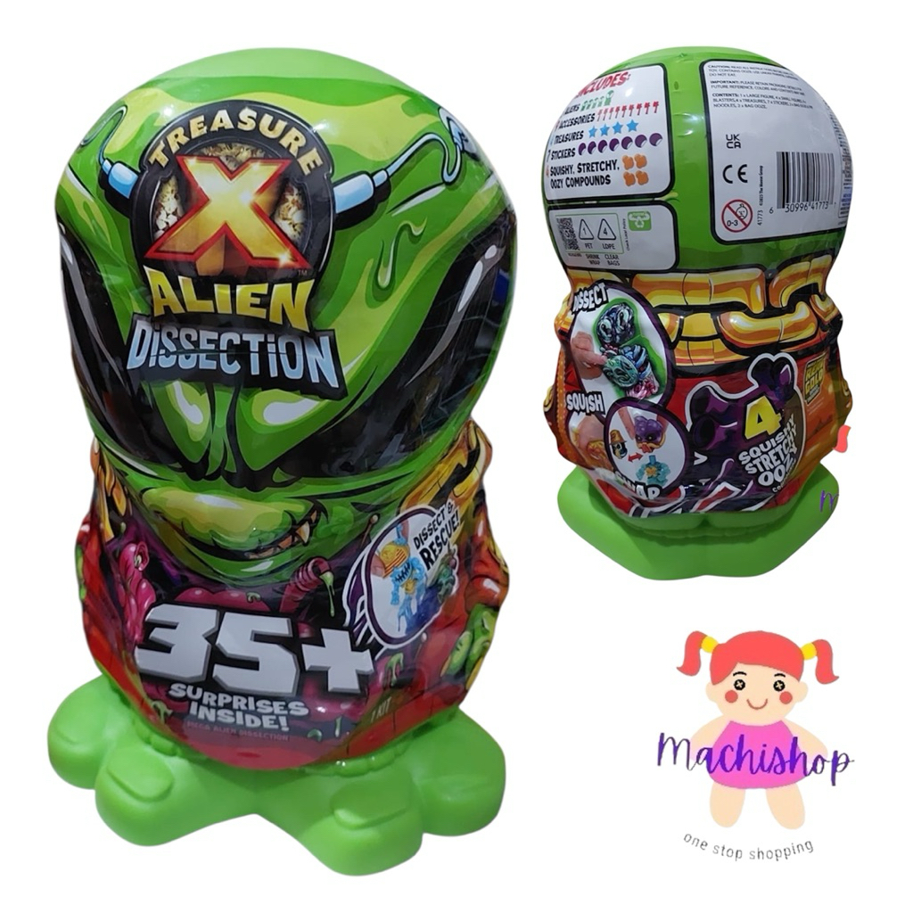 x treasure disection 35 mainan figure