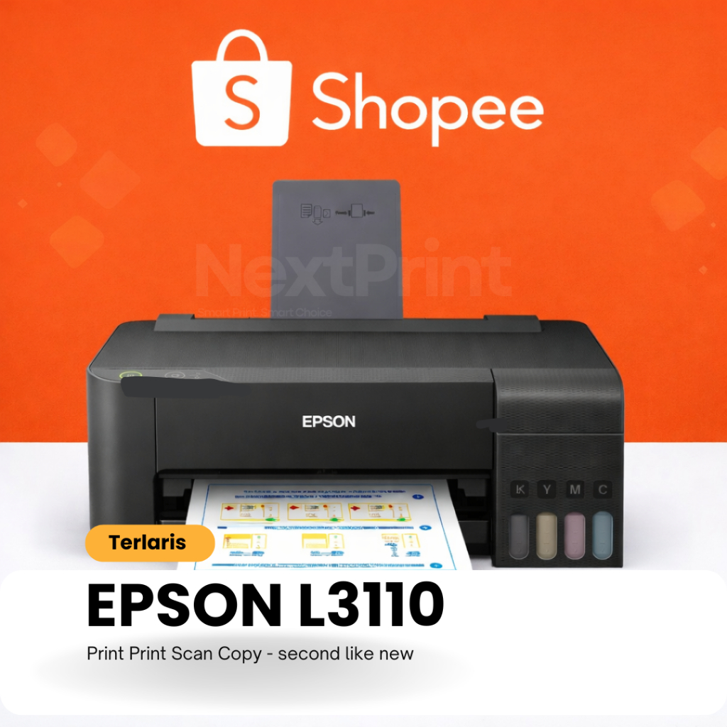 Printer Epson L3110 Bekas - Normal Siap Pakai