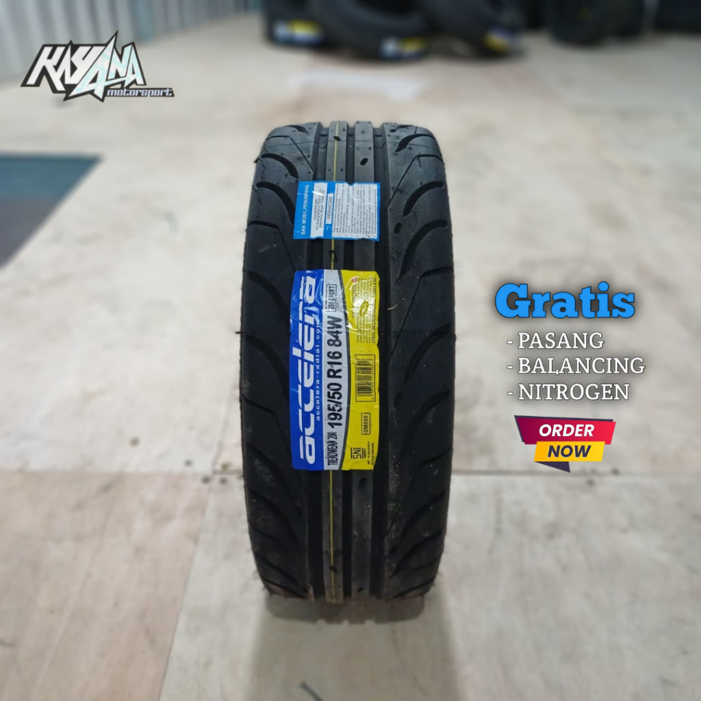 BAN ACCELERA 651 SPORT TW 200 195/50 R16 BAN SEMISLICK RING 16 UKURAN 195 50 RING 16