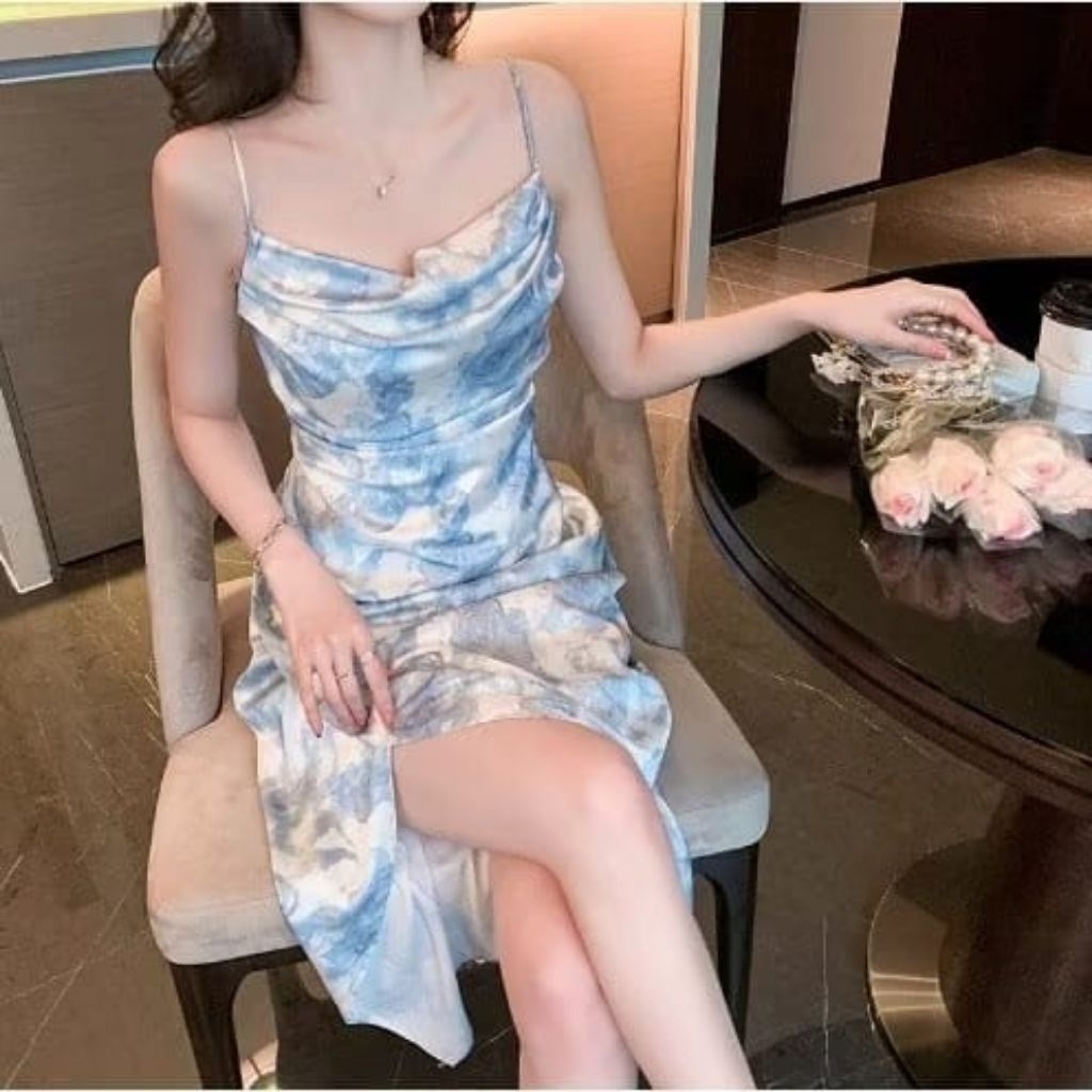 FORGETMENOT | DRESS WANITA KOREA | DRESS KOREA | DRESS LENGAN PANJANG | DRESS WANITA | ATASAN WANITA