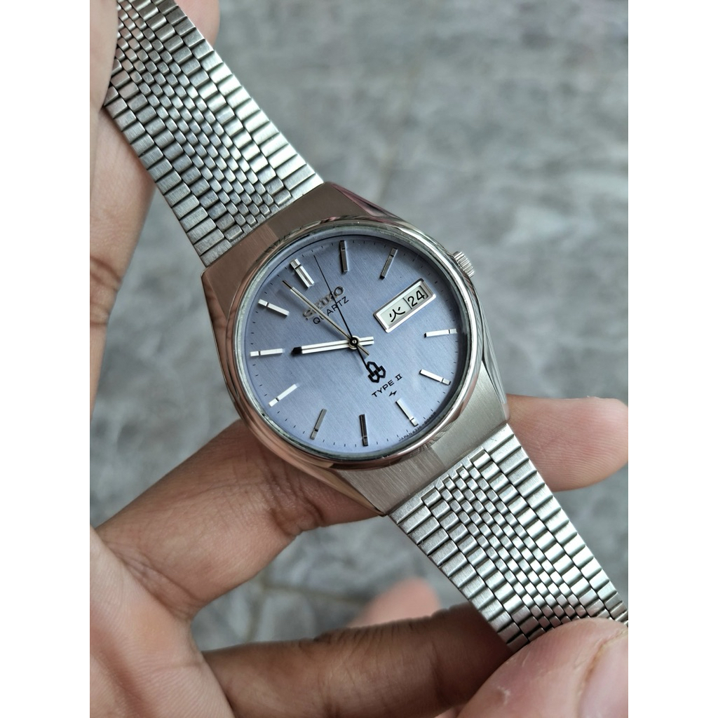 Seiko Type II Blue Dial JDM Kanji 70s
