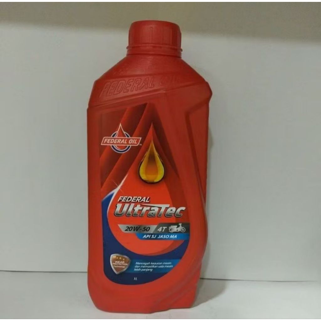 Oli Federal Ultratec 1lt Pelumas Federal Oil Ultratec 1liter