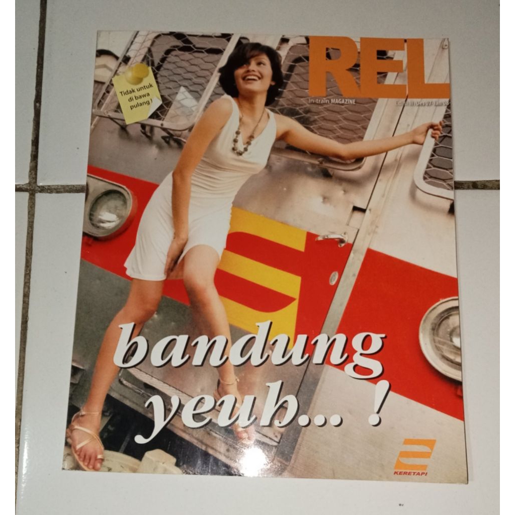 Majalah Rel In Train Magazine Edisi II Desember 2007 Majalah Kereta Api Koleksi