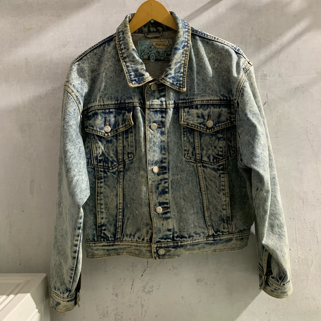 Jacket Denim Trucker Jeans Vintage