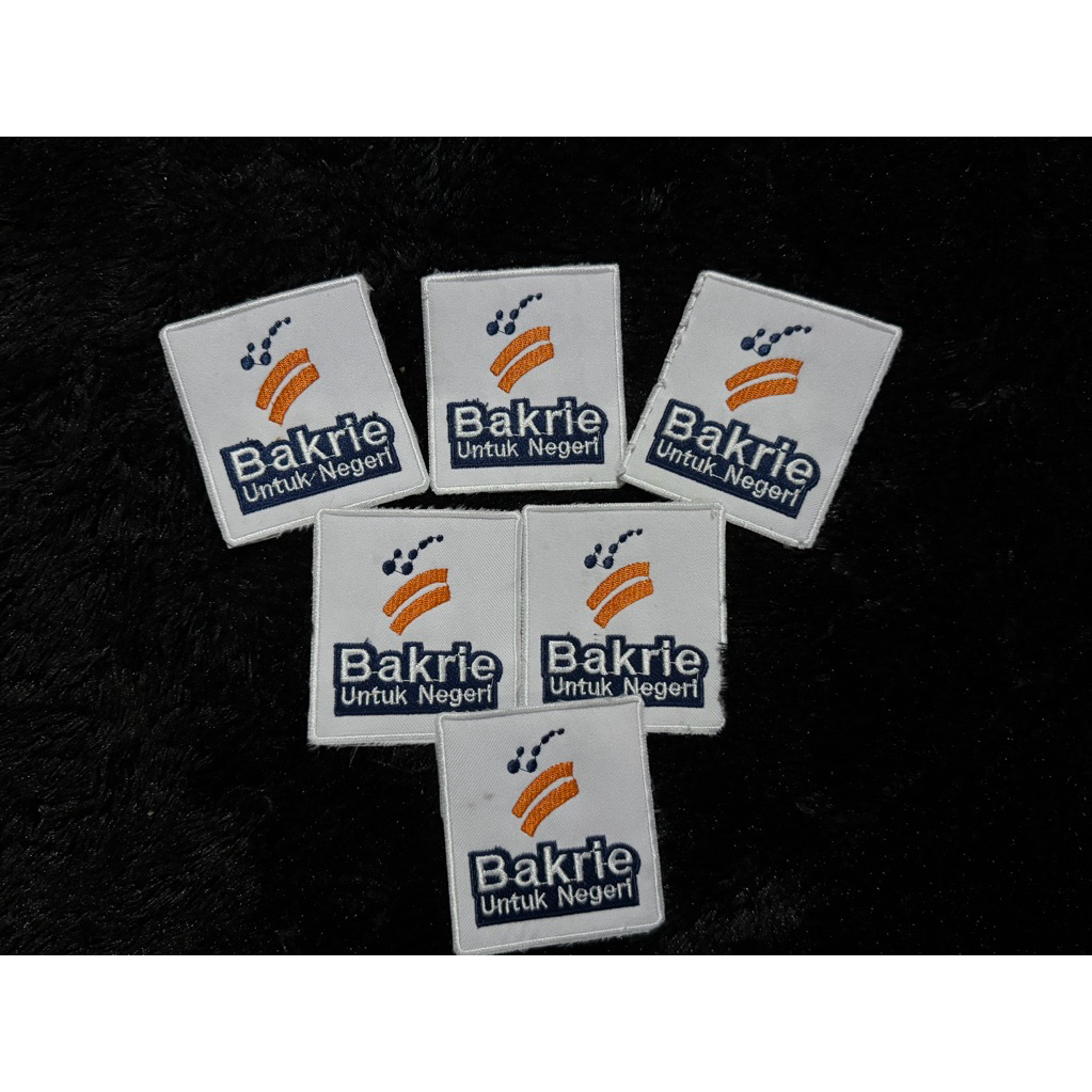 Patch Bordir BAKRIE untuk negeri