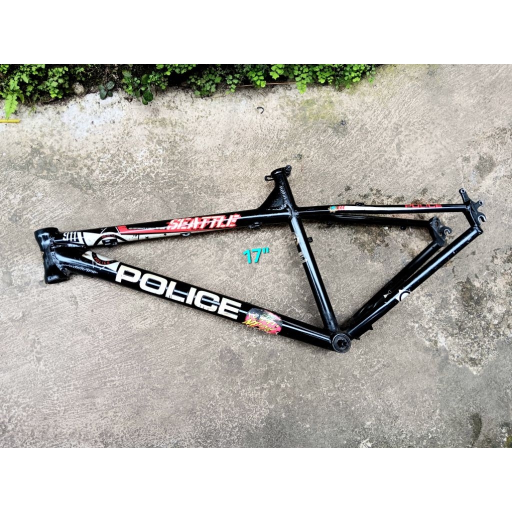 Frame Police Seattle Emboss Frame Sepeda MTB