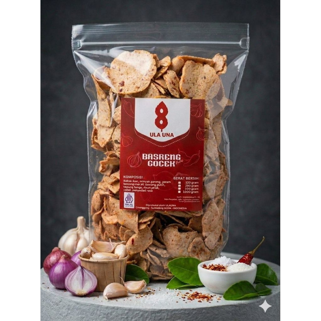 Basreng Gocek ulauna pedas dan original