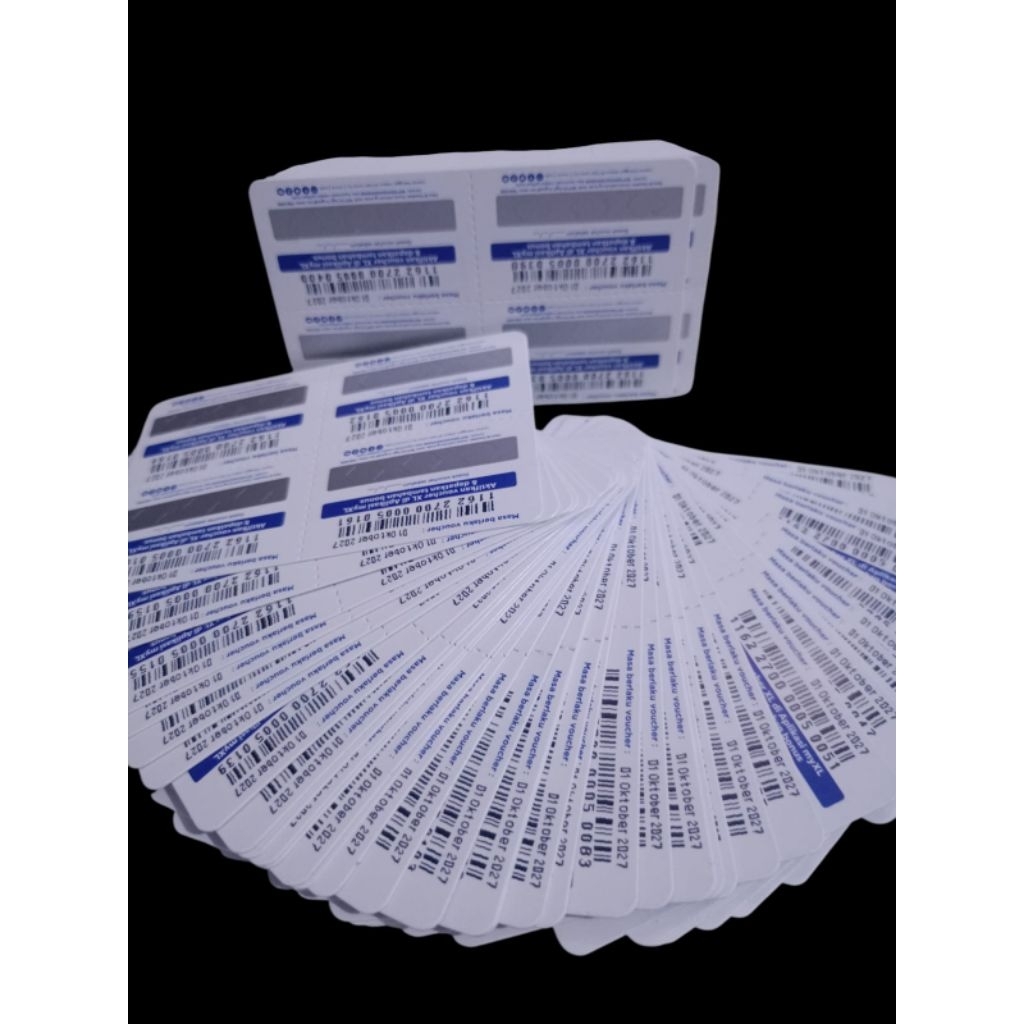 Voucher kosong XL bahan inject kuota vkuota internet