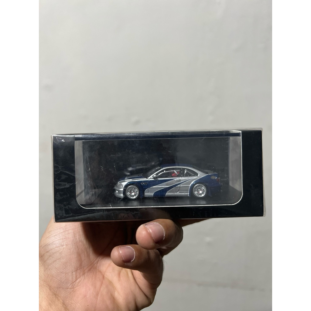 DCM 1/64 BMW E46 M3 GTR Razor "Need For Speed Most Wanted" Limited Edition unsealed minus QC diecast