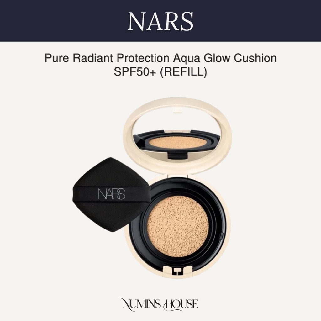 [PROMO] Nars REFILL Pure Radiant Protection Aqua Glow Cushion 100% ORIGINAL - NUMINS HOUSE