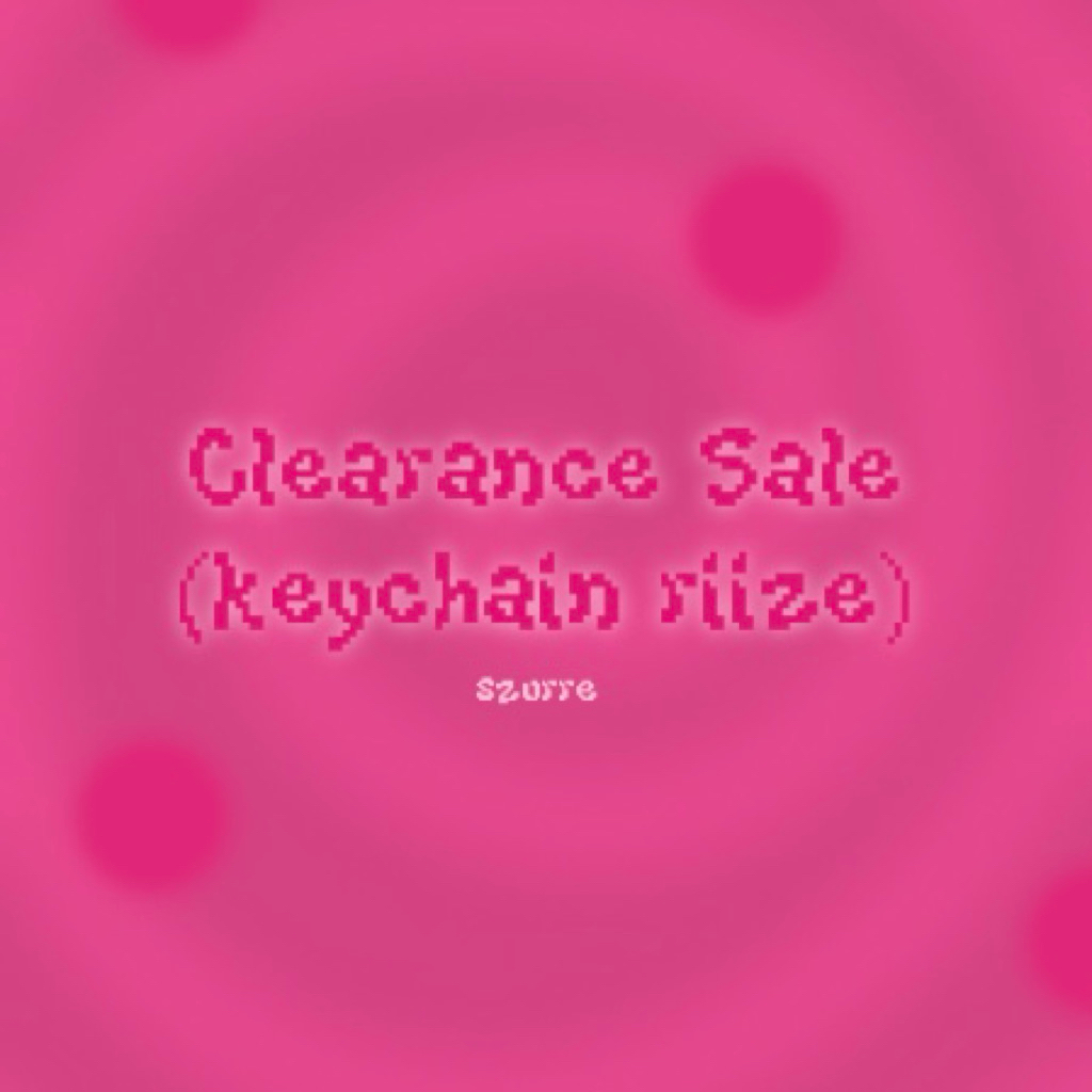 [CLEARANCE SALE] keychain riize