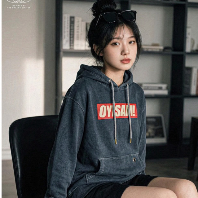 PULLOVER JACKET OYISAM! "PULL GREYLOG"