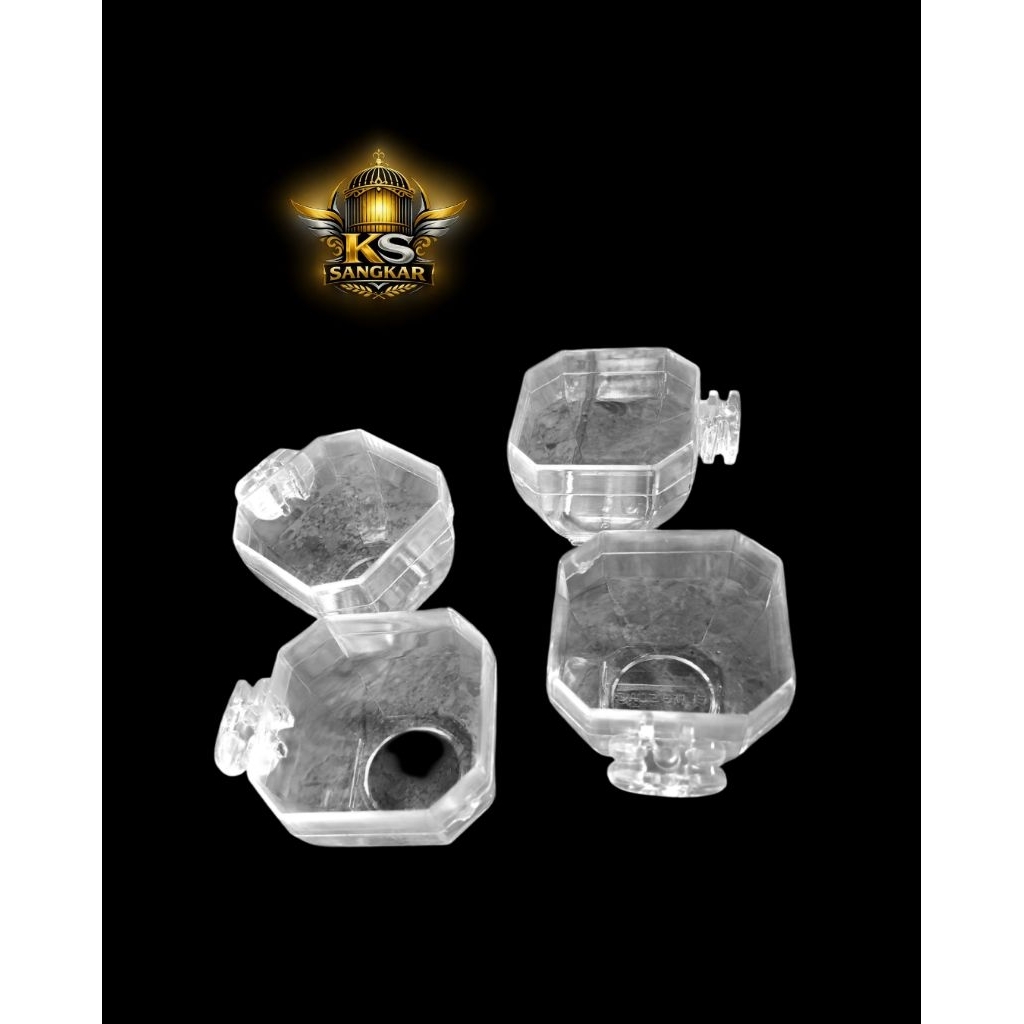 cepuk segi delapan cepuk kecil no5 cepuk nextar cepuk pakan dan minum burung kecil