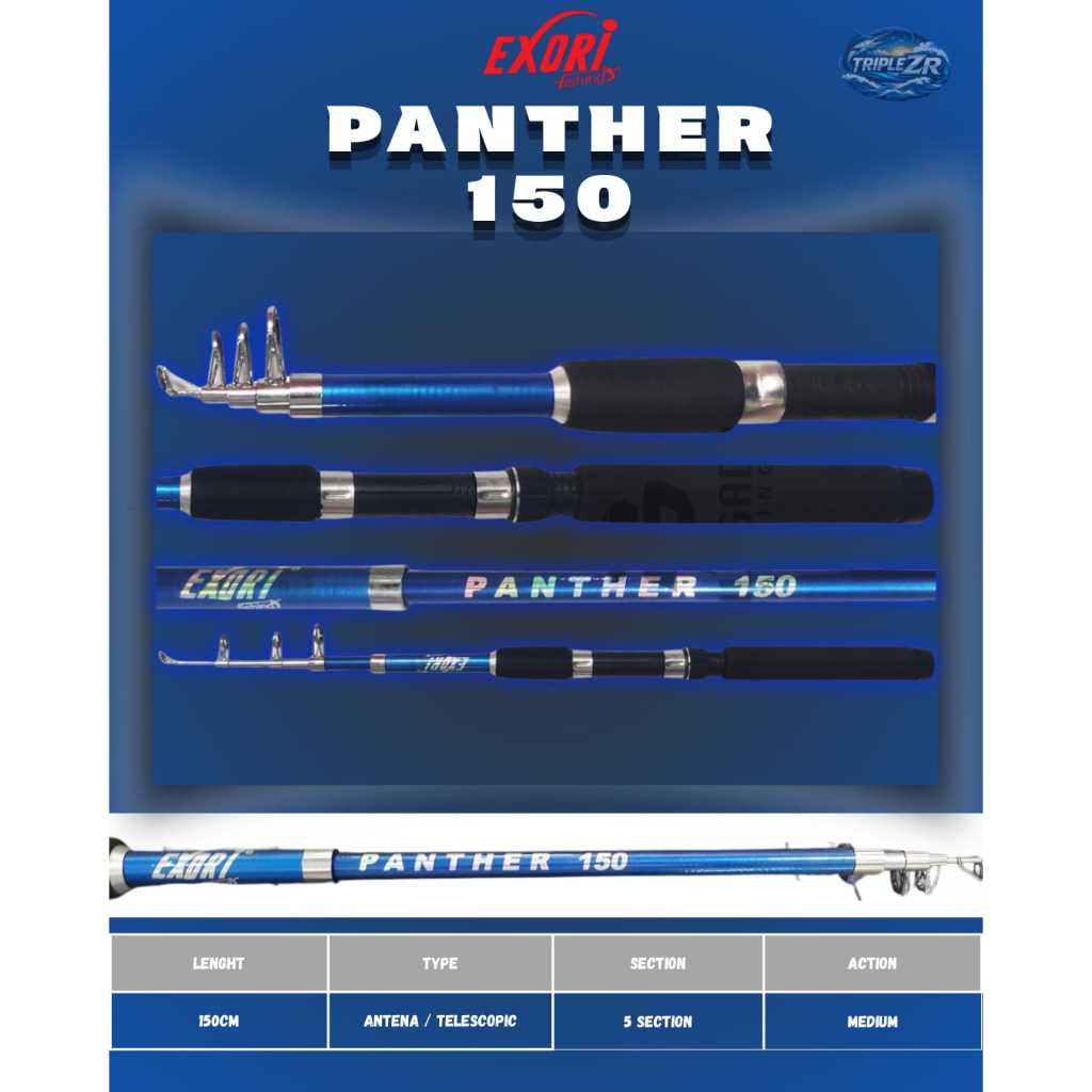 Joran EXORI PANTHER 150cm | Joran Telescopic Antena