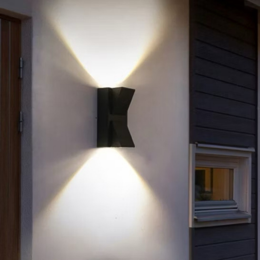 Lampu dinding tempel aesthetic lampu taman outdoor LED minimalis / Lampu Dinding Outdoor Aesthetic /