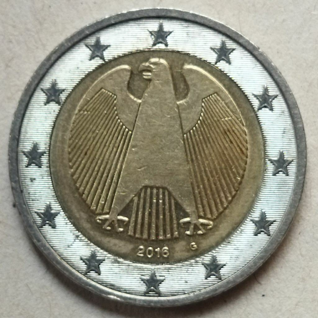 Koin 2 euro 2016 Jerman