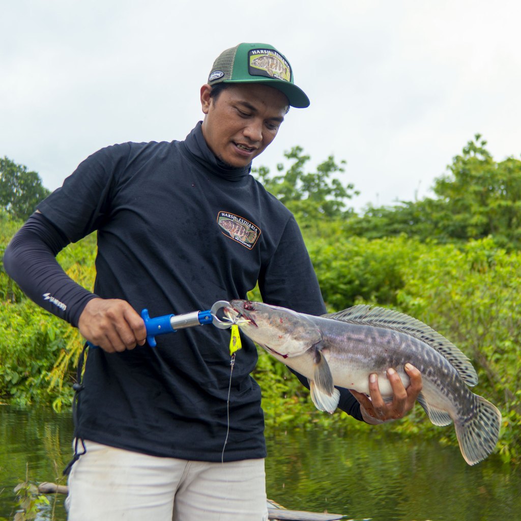 KAOS VICIOUS SNAKEHEAD BAITWELL PENDEK KATUN REGULAR | KAOS MANCING | COTTON COMBAD | KAOS COTTON | 