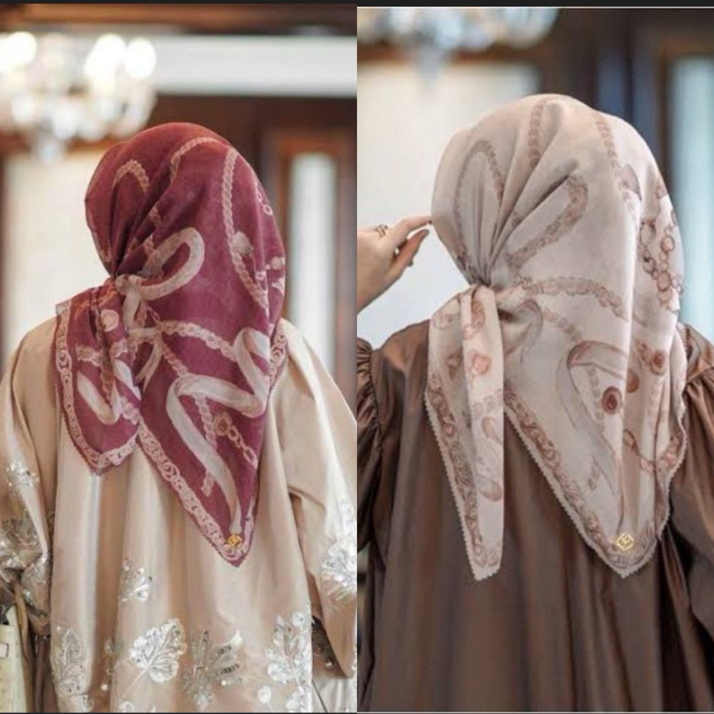 Chain buttonscarves x diana dsaks