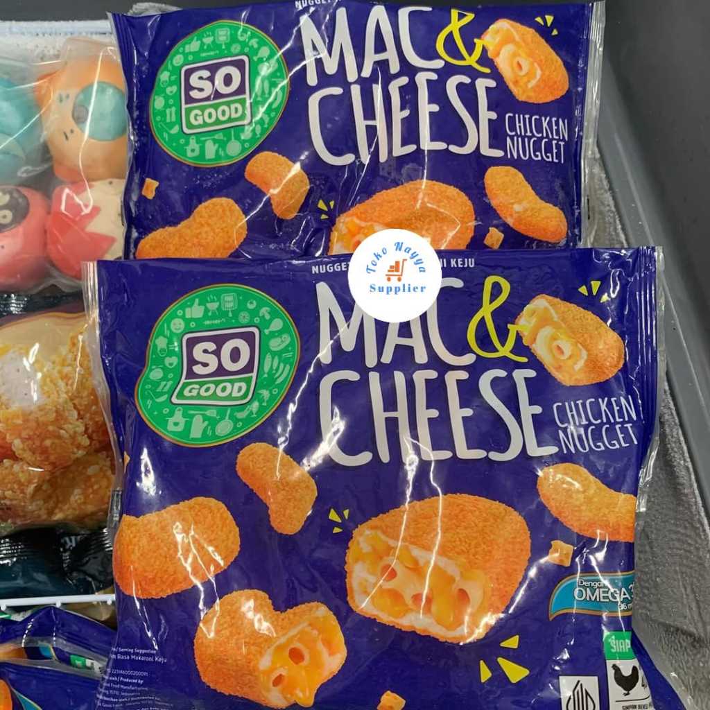 Mac & Cheese Nugget Ayam Makaroni Keju So Good 400 gr