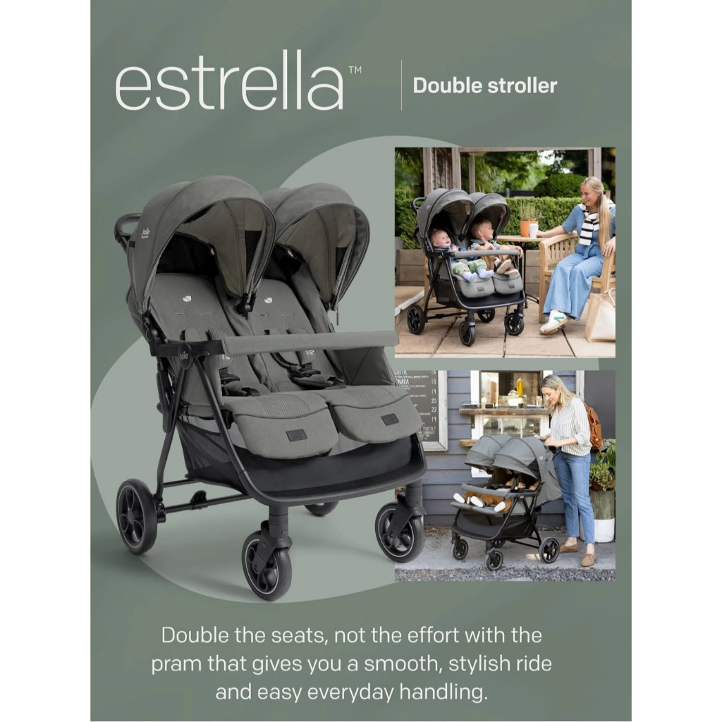 Stroller Joie Signature Estrella Twin / Kereta Dorong Bayi Kembar