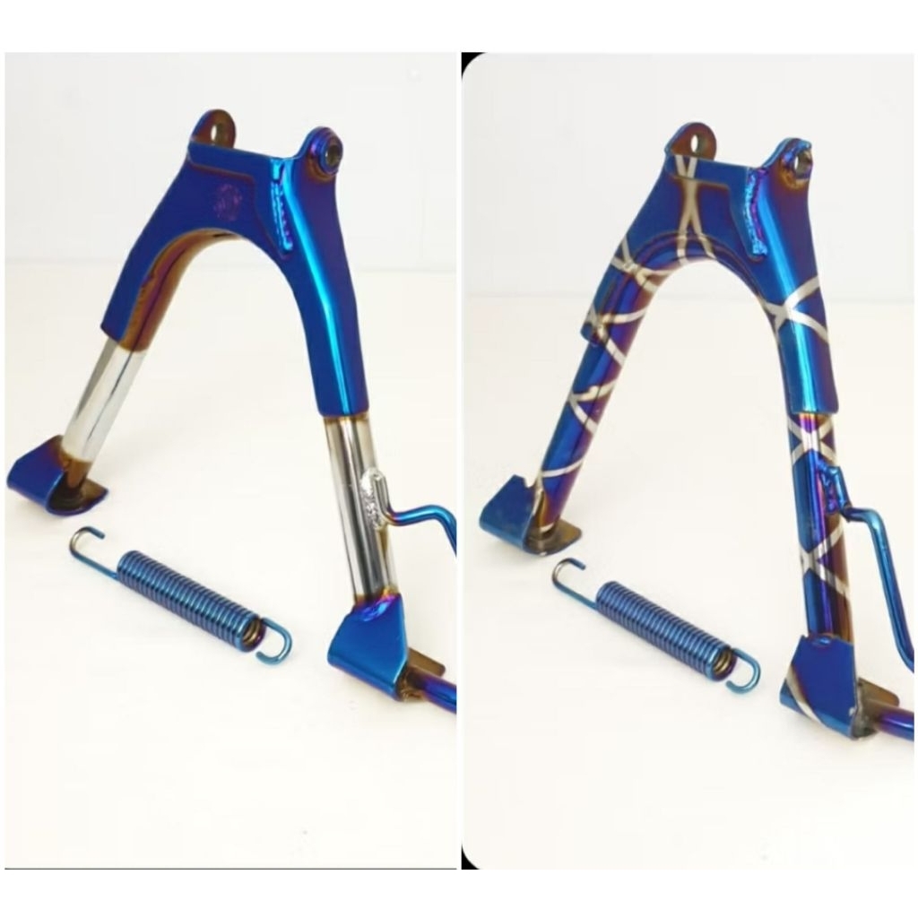 Standar 2 Tengah NTH Mio Ring 17 Blue Crome x Cross Yamaha Mio Sporty Smile Soul Fino Nouvo Original