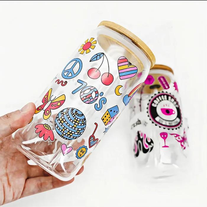 STIKER UV DTF STICKER UV DECAL STICKER UV TIMBUL