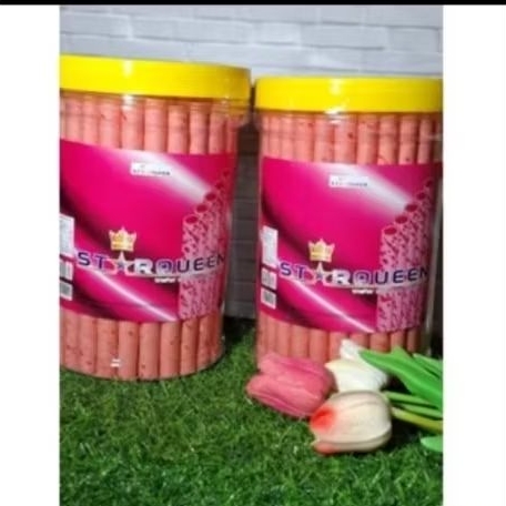 Astor Jumbo StarQueen strawberry , coklat , pandan