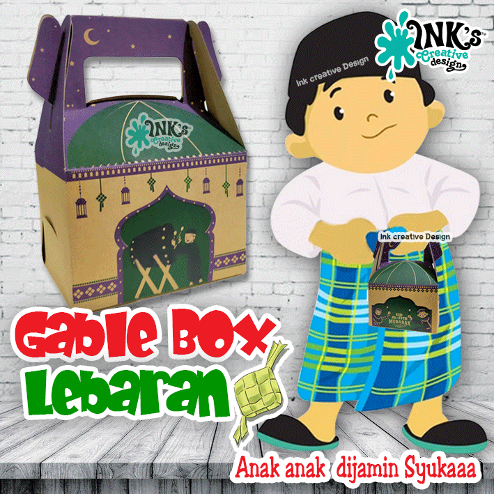 Gable Box Idul Fitri - Box Hampers Lebaran