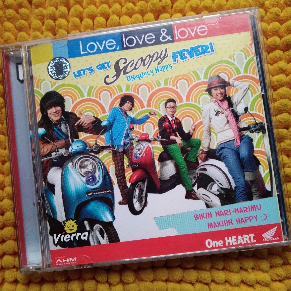 CD VIERRA - LOVE LOVE & LOVE (ORIGINAL)