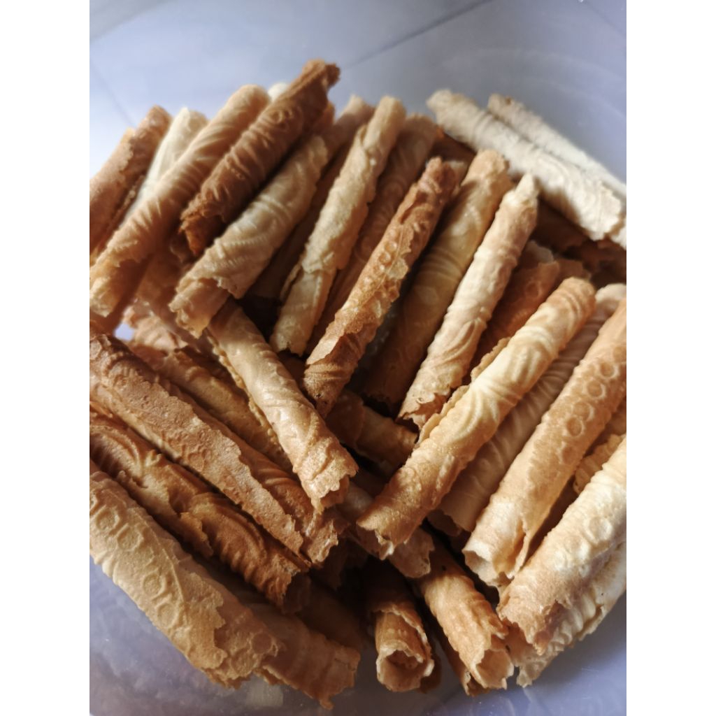 Kue semprong/ kue kipas