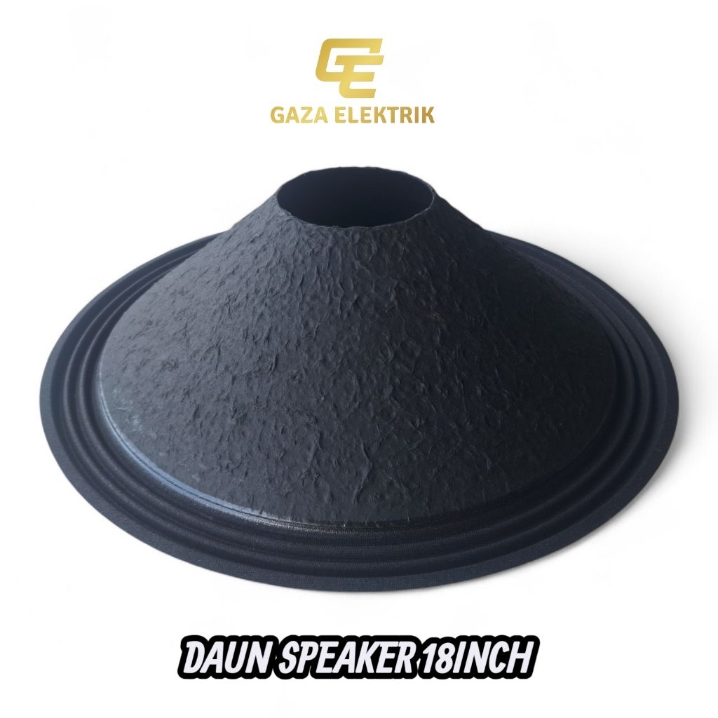 Daun speaker 18 inch lubang spool 4 inch kualitas tebal premium