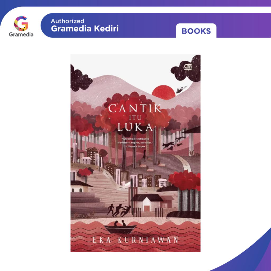 Gramedia Kediri - Novel Cantik Itu Luka