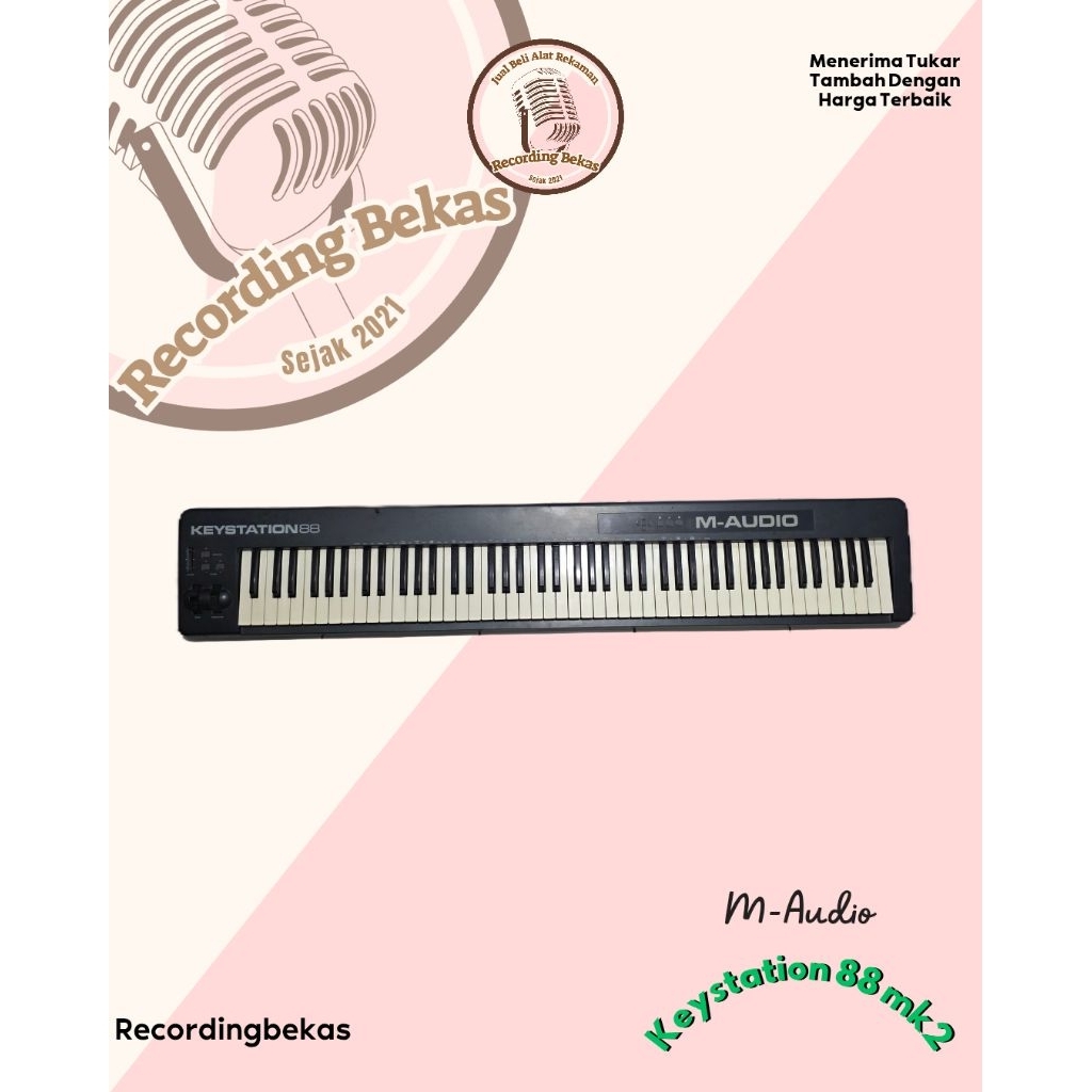 Midi Controller M-Audio Keystation 88 mk2