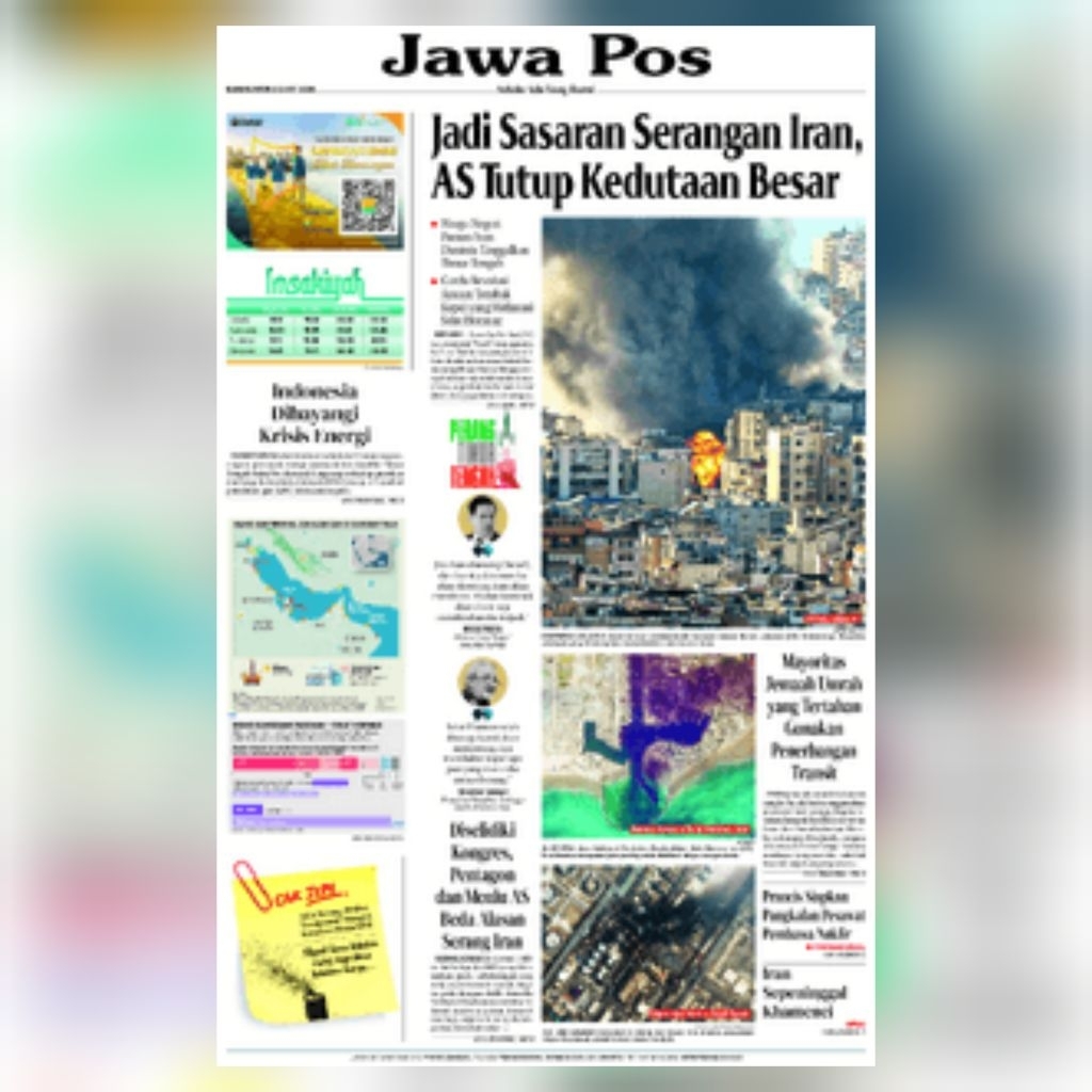 KORAN JAWA POS EDISI JUNI 2026 ( DIJUAL HARIAN  )