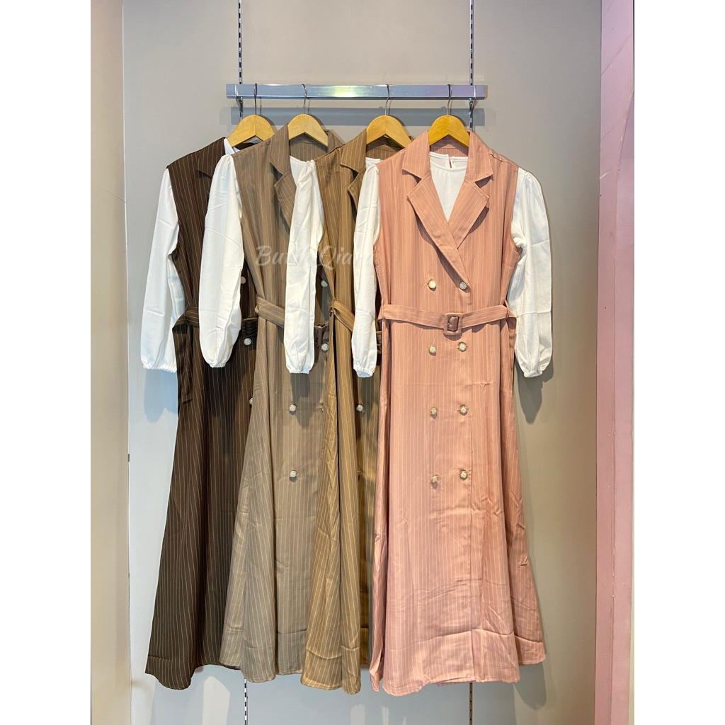 mididress motif // midi motif // midi dress bunga // midi dress salur // midi dress abstrak