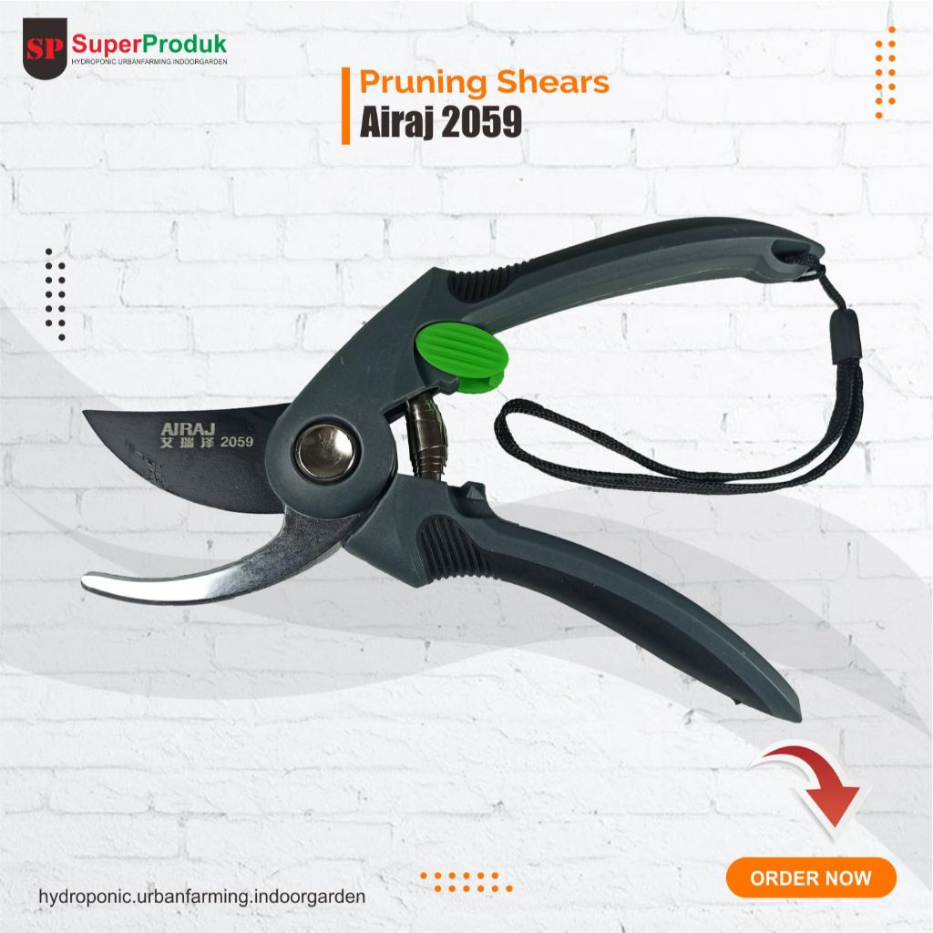 Pruning Shears AIRAJ 2059 - Gunting dahan ranting - gunting taman
