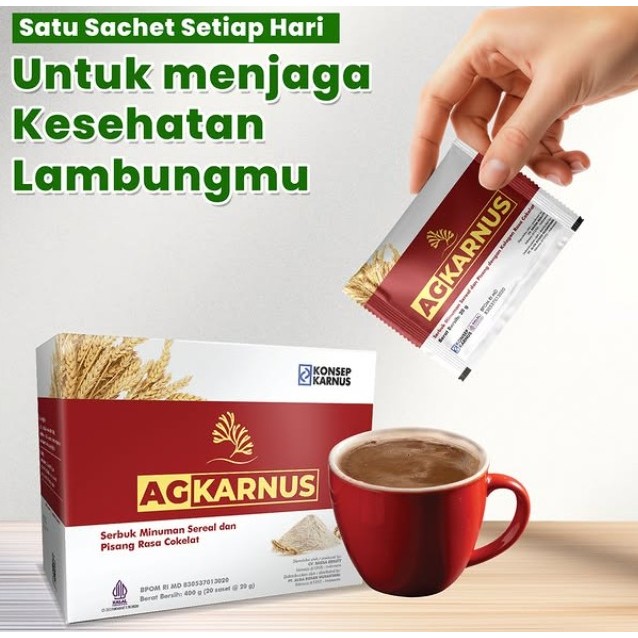 Alga Gold Cereal Ag karnus Nutrisi lambung dan penyakit degeneratif