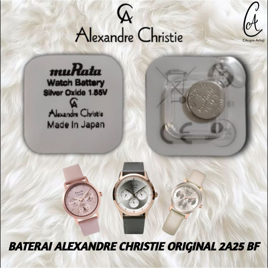 Baterai Alexandre Christie original 2A25 BF
